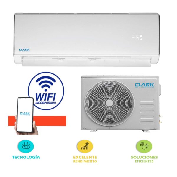 EQUIPO DE AIRE 18000 BTU INVERTER CLARK